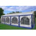 26'x16' PE Blue/White Tent - Heavy Duty Wedding Party Canopy Carport - By DELTA Canopies   
